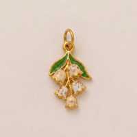 Nouveauté 2026 Breloques et pendentifs personnalisables DIY en acier inoxydable, motifs Cookie, Abeille, Nuage, Tasse, Soucoupe, Fleurs, Poisson, finition Or PVD 18K, pour la création de bijoux et de cadeaux