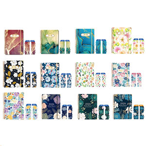 Cuaderno Personalizado con Logotipo GF, Diseño Gráfico, Encuadernación Espiral, Agenda Semanal y Mensual A5, Planificador de Trabajo y Deportes - Product Image 4