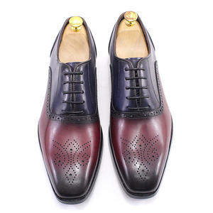 รองเท้าหนังแท้ผู้ชายไซส์ใหญ่ แบบผูกเชือก พื้นหนา เพิ่มความสูง กันน้ำ ระบายอากาศ สไตล์ลำลอง สำหรับฤดูใบไม้ร่วง - Product Image 2