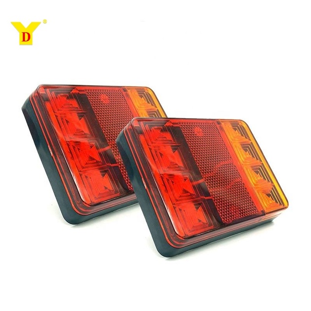 YD Trailer LED Taillight | 12-24V, Brake/Reverse/Running Light | for Trailer & Off-road Vehicle Modified Tail Lights