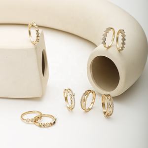 Extrême luxe 9Kt/10Kt/14Kt/18Kt or massif Moissanite anneaux tous les jours bague femmes bijoux fins en gros - Product Image 6