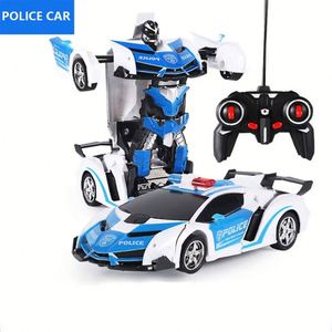 Voiture RC 2-en-1 transformable 2.4G pour drift et cascades, modèle de véhicule sportif robot télécommandé pour enfants (intérieur/extérieur) - Product Image 5