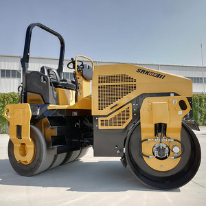 Shantui marka SRK04 4 Ton <span class=keywords><strong>Tandem</strong></span> davul yol silindiri asfalt kaplama onarımı için 10 Ton - Product Image 1