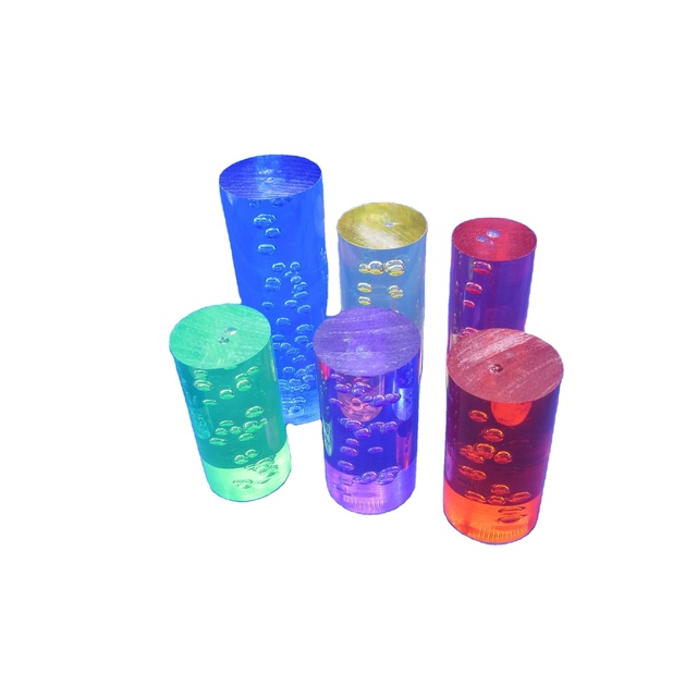 Transparent Acrylic PMMA Lighting Rod with Customizable Color & Size Cutting Service High Quality Crystal Rod