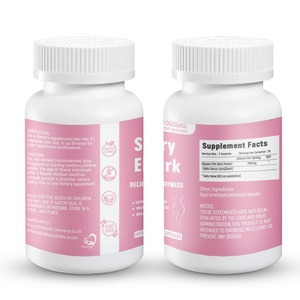 Cápsulas de Olmo Resbaladizo Orgánico Natural de Chinaherbs, Sin Gluten, Cápsulas de Olmo Resbaladizo Hidratantes Vaginales para Humectación - Product Image 6