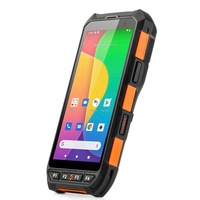 IP67 Android 13 Escáner de código de barras PDA resistente móvil de mano industrial a prueba de agua con RFID UHF LF NFC