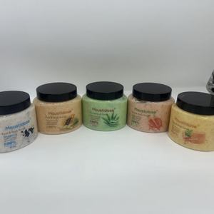 Gommage visage et corps au <span class=keywords><strong>lait</strong></span> <span class=keywords><strong>Moustidose</strong></span> 300 ml, blanchissant, exfoliant, éclaircissant la peau, pour adultes, tous types de peau, plusieurs saveurs disponibles - Product Image 4