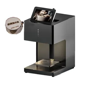 Otomatik renkli mürekkep püskürtmeli yazıcılar 3D gıda kek kahve yazıcı makinesi Ce belgesi ile dijital baskı dükkanı makineleri