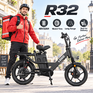 จักรยานไฟฟ้า R32 750W OEM 48V32AH สำหรับส่งของแบบขายส่ง - Product Image 1