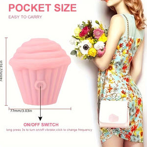 <span class=keywords><strong>Vibrator</strong></span> Bentuk Es Krim dengan Lidah Mengisap dan Menjilat, 5 Mode, Silikon Medis, Tahan Air IPX7 untuk Masturbasi Wanita, Stimulasi Klitoris - Product Image 4