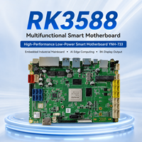 Placa Base para Servidor Edge YNH 733 2026 RK3588 SATA M2 LAN Dual para Computación Local y Sistemas de Datos