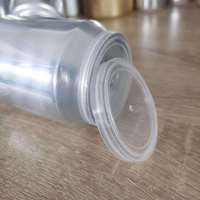 Couvercle de boîte en PET réutilisable de 55 mm, couvercle anti-poussière de qualité alimentaire pour les boîtes faciles à ouvrir standard