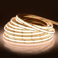 Bande Led Flexible CCT réglable 2700K à 6500K gradation cri 90 cob double couleur température cob bande led cob