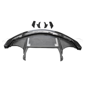 Parachoques Delantero VRS 2TH de Fibra de Carbono, Spoiler Inferior Atornillable Negro Carbono, Divisores Laterales, Alerones y Embellecedores para A90 A91 MK5 - Product Image 5