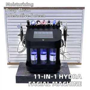 11-in-1 Hydra Dermabrasion High Frequency Facial Machine Oxygen Jet Peel Firming <b>Vacuum</b> Commercial Skin Care Solutions US IT - Product Image 2