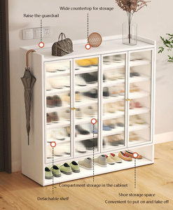 Bền tiết kiệm không gian nhà đồ nội thất phòng khách giá kệ sách và Giày thiết bị lưu trữ - Product Image 3