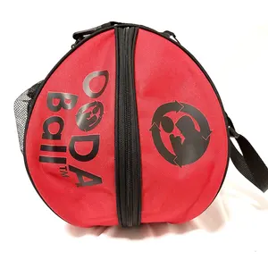 Size 7 Basketball Bag Soccer Ball Football Volleyball Softball Outdoor Sports Ball Storage Bag with Adjustable Shoulder Strap