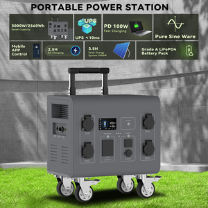 Estación de Energía Todo en Uno de 3000W/5000W, Generador Solar Portátil con Batería <span class=keywords><strong>ESS</strong></span> de 5kwh Lifepo4 para Almacenamiento de Energía en el Hogar - Product Image 1