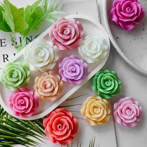 Moule à gâteau en <span class=keywords><strong>fondant</strong></span> motif fleur Early Riser, pour la décoration de gâteaux DIY, moule à savon artisanal en forme de fleur, moule à pierre <span class=keywords><strong>diffuseur</strong></span> - Product Image 2