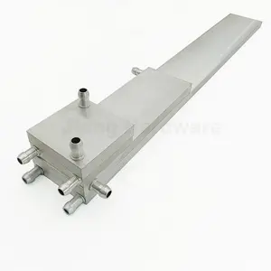 20mm 30mm 40mm 50mm 60mm Water Cooling Block Silver Liquid Aluminium Water Cooling Head Water Cooling Block