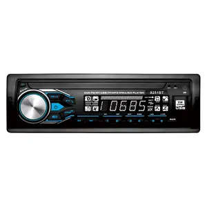Bluetooth-Enabled Car Stereo with USB SD Card AUX Port Fast Charging WMA Audio Format ROHs Certified 1-Year Warranty