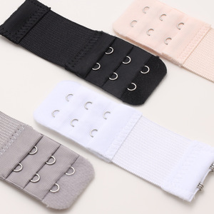 女性用 2 列 3 列 4 列伸縮性ストレッチ下着ブラジャー バックエクステンション フック フックアンドアイ ストラップレス ブラジャー アクセサリー - Product Image 2