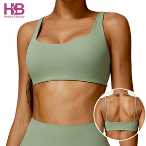 Hb Hot Bán Sexy Độn Yoga Áo Ngực Chất Lượng Cao Phụ Nữ Thể Thao Tập Thể Dục Tập Thể Dục Căng Đẹp Trở Lại Phòng Tập Thể Dục Chạy Thể Thao Áo Ngực Phụ Nữ - Product Image 1