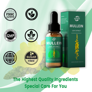 Gotas de Verbasco Haccp OEM ODM para Adultos y Niños, Soporte Antioxidante para la Salud Pulmonar, Fibra Dietética, Gotas Líquidas de Verbasco - Product Image 3