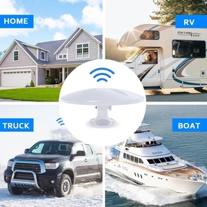 <span class=keywords><strong>Antenne</strong></span> TV numérique HD extérieure avec <span class=keywords><strong>amplificateur</strong></span> pour camping-car, <span class=keywords><strong>caravane</strong></span>, remorque, camion, bateau - Plastique VHF/UHF RoHS/CE/FCC - Product Image 4