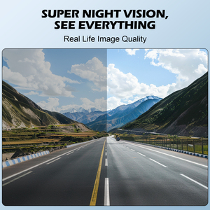 <span class=keywords><strong>Cam</strong></span>éra embarquée double objectif 4K avec écran IPS 2,0 pouces, Wi-Fi, capteur G, vision nocturne et enregistrement en boucle - Product Image 6