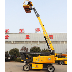 16M Telescopic <span class=keywords><strong>ARM</strong></span> Crawler <span class=keywords><strong>Boom</strong></span> thép không gỉ động cơ diesel điện hoạt động cho thang máy hẹp bùng nổ tuyệt vời cho khớp nối - Product Image 1