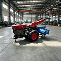 Landbouwmachines Looptractor Schijfploeg 2-wiel looptractor Landbouw motorfrees Mini handtractor