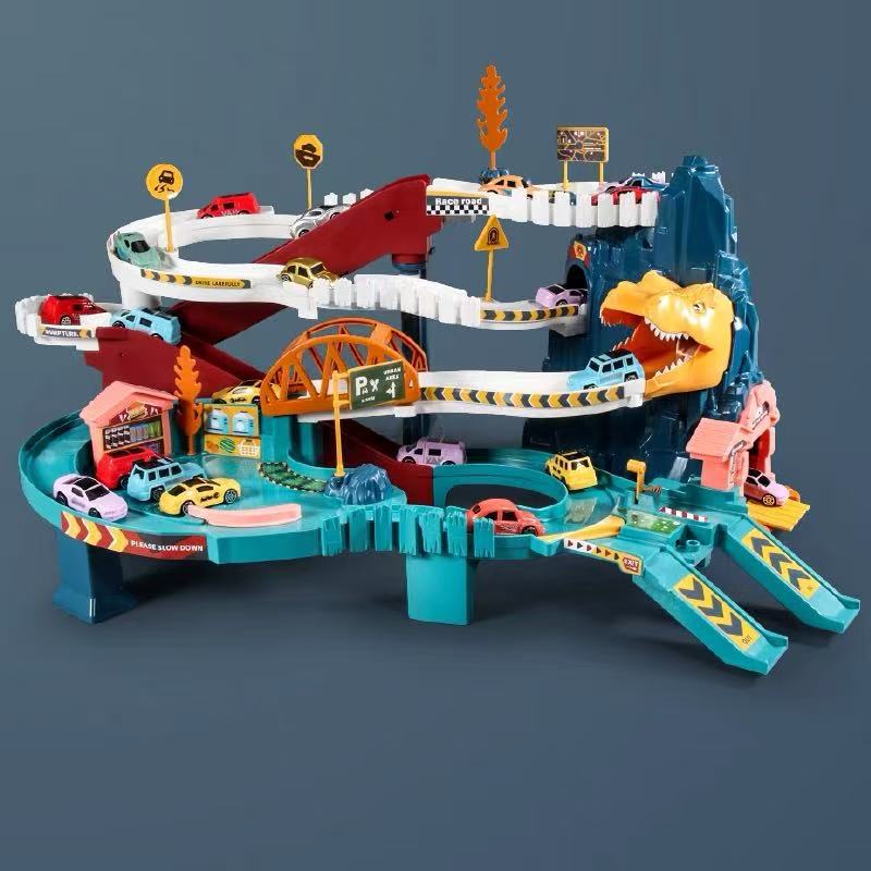 gift box-dinosaur panshan highway 4 cars