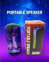 Penjualan Panas Speaker Portabel Nirkabel LED untuk Luar Ruangan dengan Lampu LED yang Dapat Diubah, Baterai 1200mAh & Mikrofon Terintegrasi.