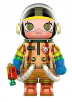 100% Authentique POPMART SPACE MOLLY Palmer House Tendance Actuelle Figurine Jouet 400% Plus Grande Statues Anime Trésors et Collection d'Ornements