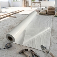 Toile en PE de largeur maximale de 3 m, bâche en PE laminé HDPE, tissu tissé en PE, applicable aux machines d'emballage automatiques
