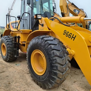 รถตักล้อยางมือสอง Caterpillar CAT966H CAT950H ราคาดีที่สุด รับน้ำหนักได้ 5 ตัน กำลัง 75 กิโลวัตต์ ปั๊มไฮดรอลิก TCM ใช้งานมาแล้ว 900 ชั่วโมง - Product Image 1