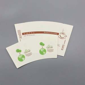 Abanicos de Papel Impresos para Tazas de Café, Abanicos de Papel para Tazas, Precio de Fábrica - Product Image 3