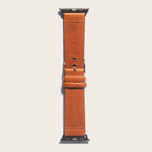 <span class=keywords><strong>Bracelet</strong></span> de montre <span class=keywords><strong>Apple</strong></span> <span class=keywords><strong>Watch</strong></span> en <span class=keywords><strong>cuir</strong></span> pour hommes, personnalisé de luxe, fabriqué à la main - Product Image 4