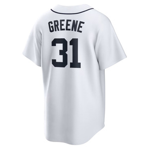 2025 Heren/Dames Detroit Thuisshirt Custom Baseball Shirts Gestikte Geborduurde Jeugd Uniformen Met Logo's - Product Image 6