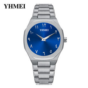 Montre-bracelet à quartz de luxe <span class=keywords><strong>pour</strong></span> <span class=keywords><strong>homme</strong></span> OEM YHMEI, en acier inoxydable, design haut de gamme, sport et affaires, idéale <span class=keywords><strong>pour</strong></span> un cadeau, marque de premier choix - Product Image 5