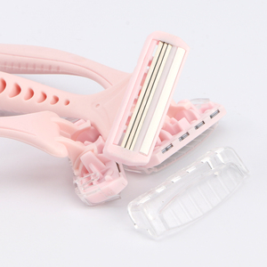 Private Label Wholesale Price Triple Blade Disposable <strong>razor</strong> Lady Pink Shaving <strong>razor</strong> - Product Image 2
