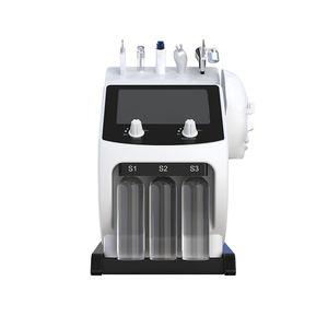 Appareil de microdermabrasion 6 en 1 pour le nettoyage et le blanchiment de la peau du visage, machine à ultrasons pour le nettoyage du visage - Product Image 1