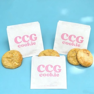 Bolsa <span class=keywords><strong>de</strong></span> Papel Blanca Resistente a la Grasa con Logotipo Personalizado al por Mayor para Envasado <span class=keywords><strong>de</strong></span> Comida Rápida para Llevar - Product Image 4