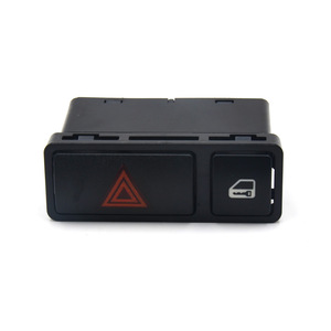 BMW Central Locking Switch With Hazard Warning <b>Light</b> For E46 E53 E85 <b>Push</b> Button Plastic Part Number 61318368920 - Product Image 1