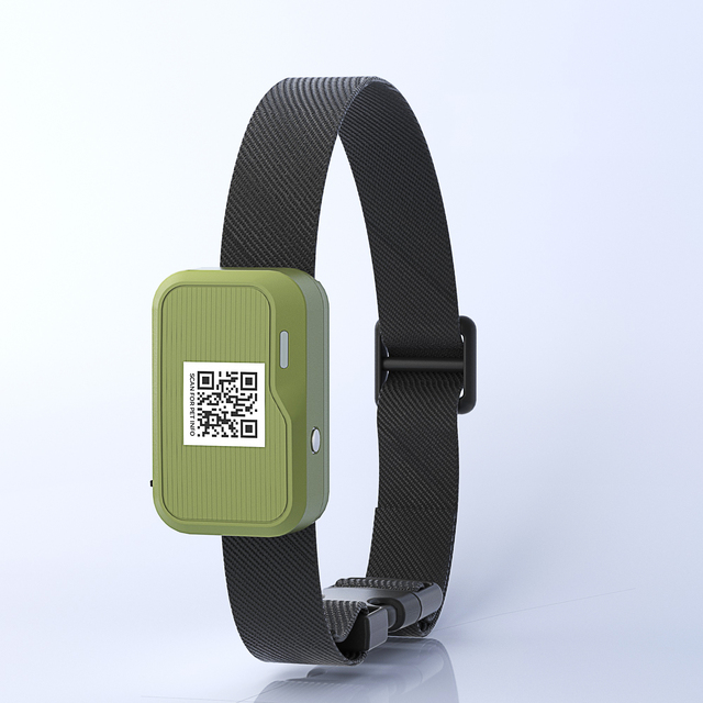Pet Tracker GPS Collar 7-Layer Positioning Geo-Fence Alert 90-Day History APP Control CAT-1 Low Power for Small Animals