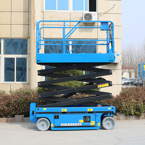 10 मीटर 12 मीटर 14 मीटर 18 मीटर 300 किलोग्राम 1 टन हवाई कार्य क्षमता इलेक्ट्रिक मोबाइल कैंची हाइड्रोलिक लिफ्ट टेबल मैनलिफ्ट मोबाइल प्लेटफॉर्म - Product Image 5