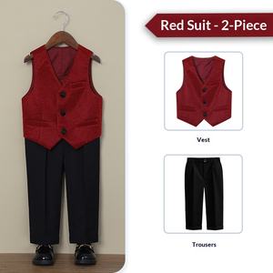 Conjunto <span class=keywords><strong>de</strong></span> Pantalones <span class=keywords><strong>de</strong></span> Lentejuelas <span class=keywords><strong>para</strong></span> Niños, Estilo Formal, <span class=keywords><strong>para</strong></span> Fiestas <span class=keywords><strong>de</strong></span> Año Nuevo, Presentaciones, Actuaciones, con Flores, <span class=keywords><strong>de</strong></span> Poliéster Teñido, Estilo Combinable - Product Image 6