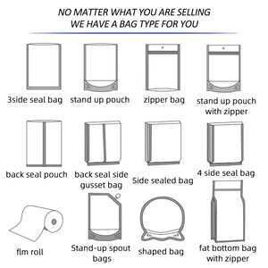 ถุงบรรจุภัณฑ์ขนมหวานวานิลลาแบบแข็ง พิมพ์ลายได้ตามต้องการ ปิดผนึกด้วยความร้อน เคลือบกันความชื้น แบบตั้งได้ - Product Image 6