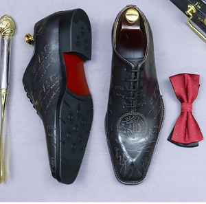 Chaussures habillées et décontractées pour hommes en cuir véritable, fabriquées à la main en Italie, confortables pour le bureau - Product Image 2